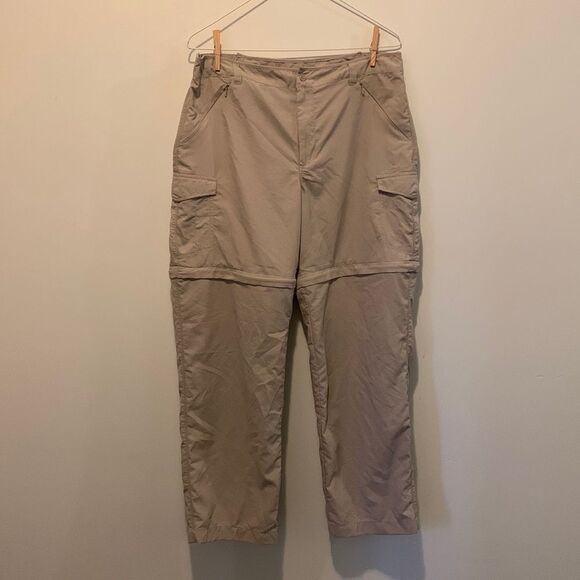 Columbia - Zip-off Taupe Fishing Pants​​​ - Picture 1 of 4